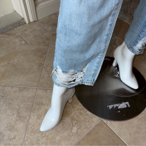 Buffalo David Bitton Blue Boyfriend Jeans Relaxed Fit - Picture 3 of 16